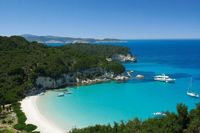 All Day Cruise - Paxos and Antipaxos Islands with Blue Caves - From Corfu’s 8:00 departure to 10 hours at sea