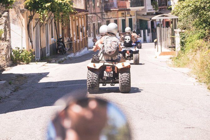 ATV Quad Guided Sightseeing/ Exploring Tour@The Pink Palace Corfu - Entering The Pink Palace: where your ATV day begins