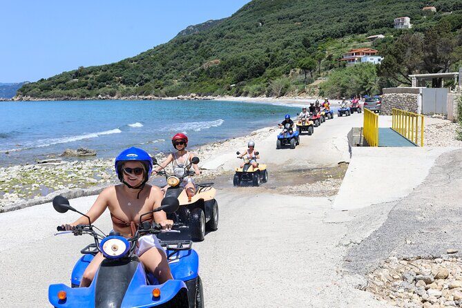 ATV Quad Guided Sightseeing/ Exploring Tour@The Pink Palace Corfu - Ano Pavliana and Agios Ilias: a steep path to big views