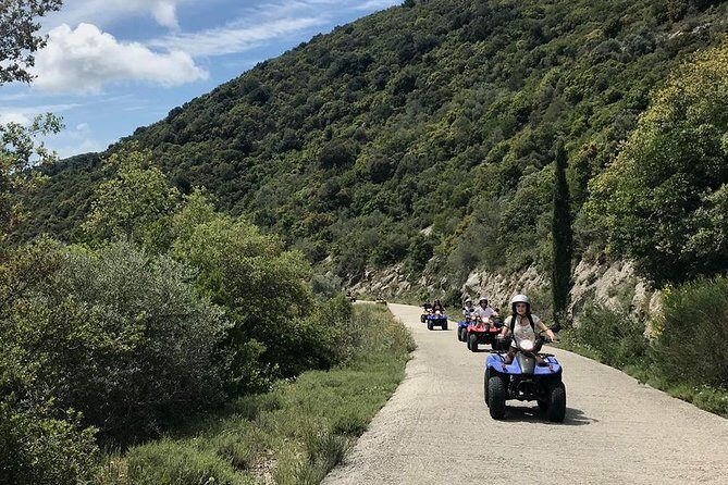 ATV Quad Guided Sightseeing/ Exploring Tour@The Pink Palace Corfu - The mountainous viewpoints and Corfu’s west-side villages