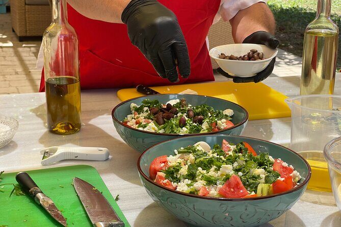 Corfood bites - Cooking classes by Christos - Main Courses That Feel Like Corfu: Sofrito and Gemista