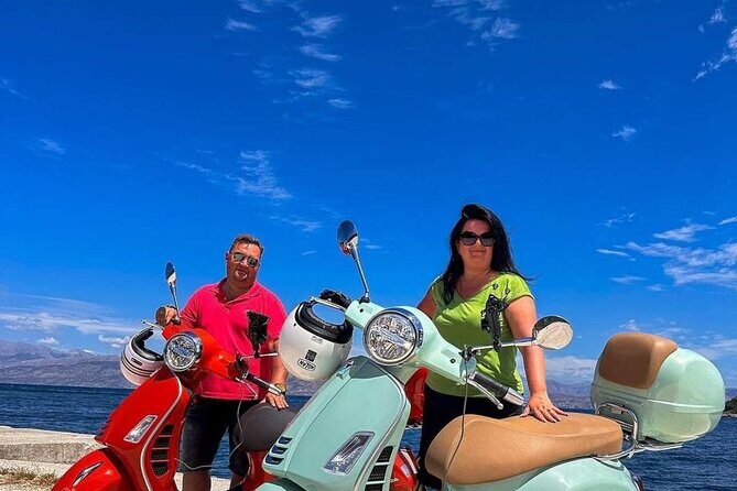 Corfu 300cc Vespa Scooter Rental - Pickup at Corfu Vespa Tours: what you’ll actually be doing at the office