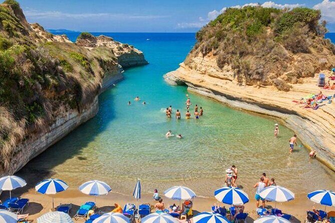 Corfu beach private tour to Porto Timoni, Canal d' Amour and San Stefanos - Door-to-door pickup and the real meaning of “private”