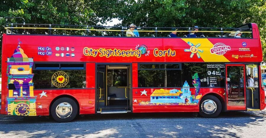Corfu: City Sightseeing Hop-On Hop-Off Bus Tour - Spianada, Squares, and the UNESCO Old Town Vibe