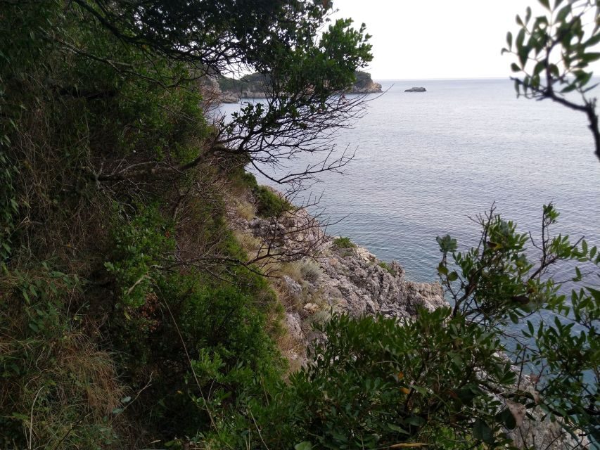 Corfu: Hiking in Olive Groves,Village,Sunset,with Swim Stop - Limni twin beaches: the swim stop that turns the hike into a day out