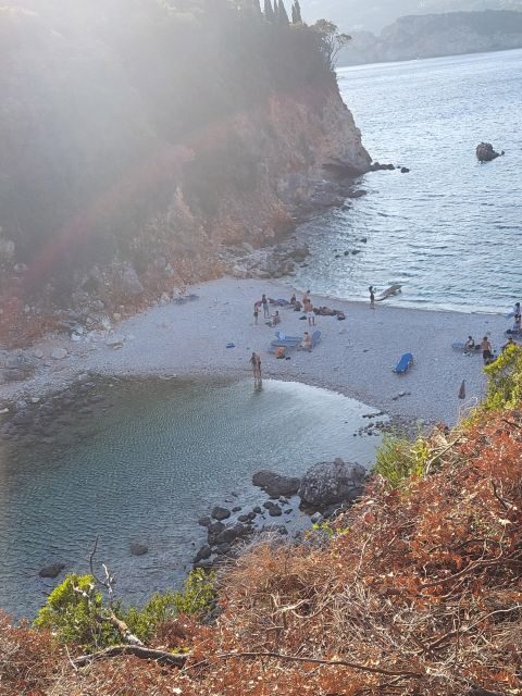 Corfu: Hiking in Olive Groves,Village,Sunset,with Swim Stop - The olive groves hike to Rovinia: narrow paths and beach payoff