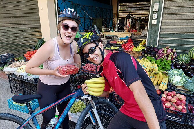 Corfu Old Town Cycle Tour-History,Flavours & Narrow Alleys! - Kanoni and the Vlacherna Monastery: planes low, sea air, and a dramatic contrast