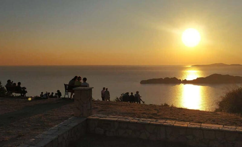 Corfu: Palaiokastritsa Swimming and Loggas Beach Sunset Tour - The Holy Theotokos Monastery Stop: Views and a Sense of Place