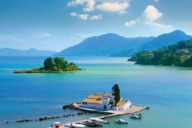 Corfu Panoramic Island Tour by coach, full day tour - Paleokastritsa beach and the Monastery area: two hours of northwest coast scenery