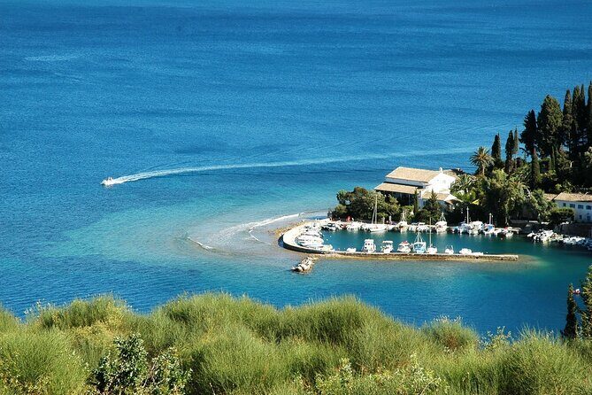 Corfu Panoramic Island Tour by coach, full day tour - Lakones viewpoint and the Kassiopi window: a small-town break you can actually use