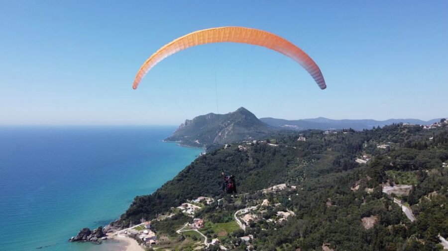 Corfu: Paragliding Tandem Flight Above Pelekas Town - The air time: what you’ll actually see during your 20-minute flight