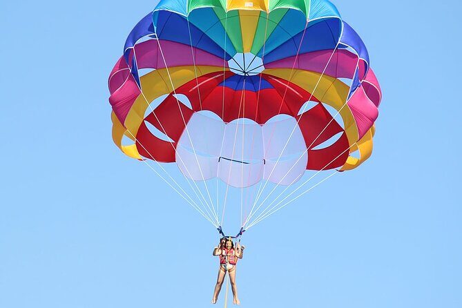 Corfu Parasailing - Fly High in the Sky - Booking now, peace of mind later