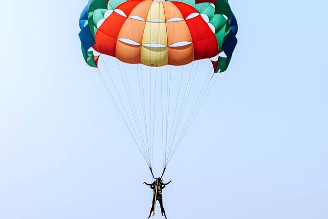 Corfu Parasailing - Fly High in the Sky - Boat trip reality: up to 1 hour on the water