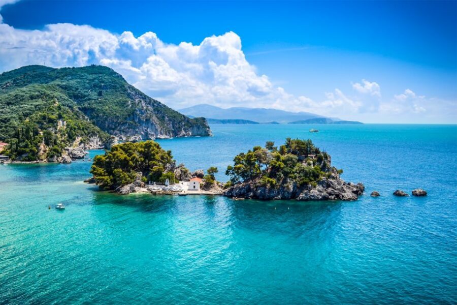 Corfu: Parga, Sivota and Blue Lagoon Full-Day Boat Cruise - Blue Lagoon anchoring: the main event, timed by weather