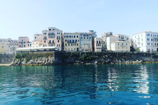 Corfu Private Yacht Cruise - Entering Corfu from the Water: Gouvia to Old Town, Fortresses, and Venice-Style Views