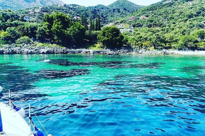 Corfu Private Yacht Cruise - Snacks, Open Bar, and the Bluetooth Speaker Setup