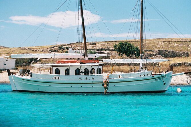 Corfu: Sunset Cruise on a Wooden Vessel with Cocktails & Bites - Stop 1: Old Fortress views from the Ionian Sea