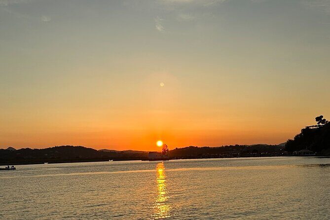 Corfu: Sunset Cruise on a Wooden Vessel with Cocktails & Bites - Stop 3: Mon Repos Palace and the view from its 250-acre park