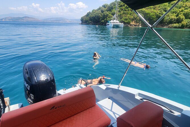 Explore Corfu North East coast - Stop 1: Kassiopi from the water adds instant context