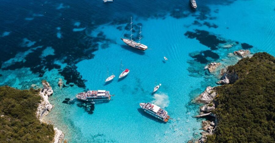 From Benitses/Lefkimmi: Paxos, Antipaxos & Caves Day Cruise - Cave time on Paxos: how to get great photos without rushing