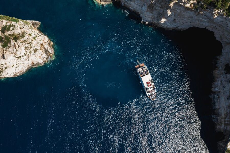 From Benitses/Lefkimmi: Paxos, Antipaxos & Caves Day Cruise - Paxos time in Gaios: using 2 to 2.5 hours well