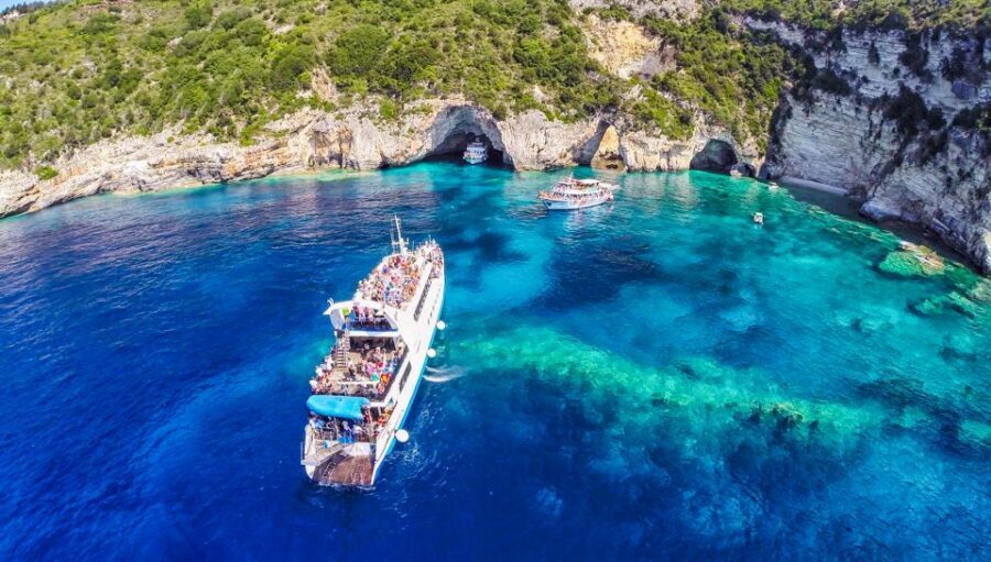 From Corfu: Day Cruise to Paxos, Antipaxos, and Blue Caves - Gaios on Paxos: why the town stop is more than a break