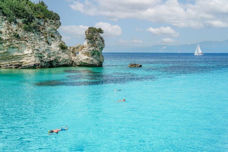 From Corfu Island: Antipaxos & Paxos Blue Caves Boat Cruise - Lakka Village Stop: The Best Time to Slow Down