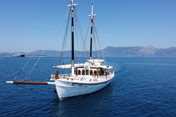 Full Day Cruise from Corfu in Classic Wooden Vessel, Swim & BBQ - Erimitis Forest for two hours: Your main swimming window