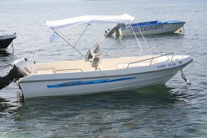 Motor boat hire in corfu Asso 4.85 - Key points to know before you book