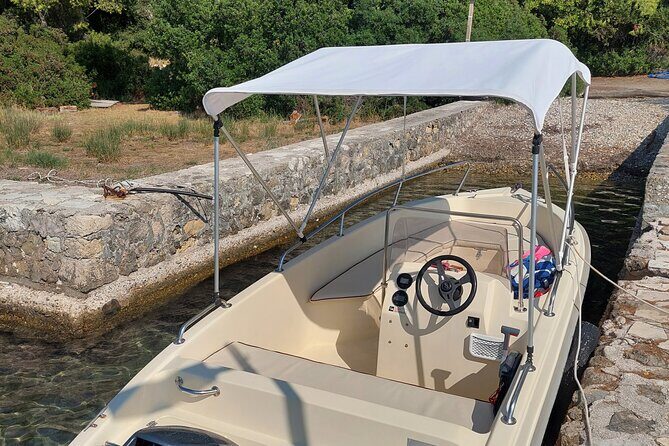 Motor Boat Hire in Corfu Italmar 17,Asso 5.10, Next 5m - Snorkeling Gear and Swim Breaks: Convenience Without the Carry