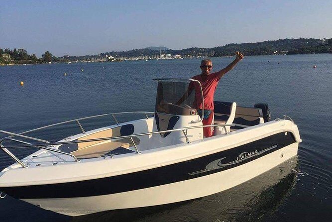 Motor Boat Hire in Corfu Italmar 17,Asso 5.10, Next 5m - Learn to Drive: The Pre-Rental Tutorial and When a Skipper Makes Sense
