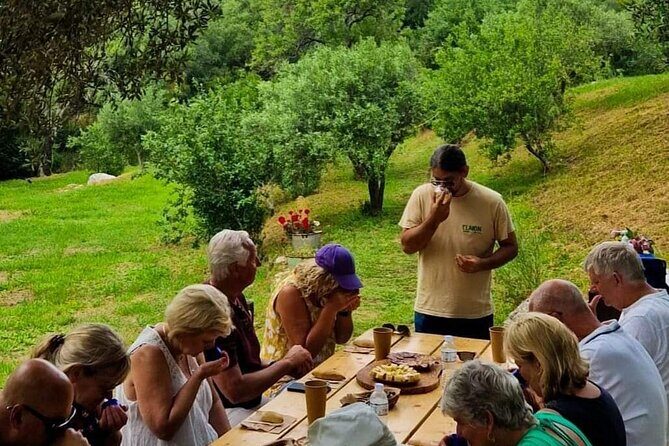 North Corfu Olive Tour With Olive oil Tasting & Meze - Stop 4: Organic Olive Oil Tasting in a Private Setting