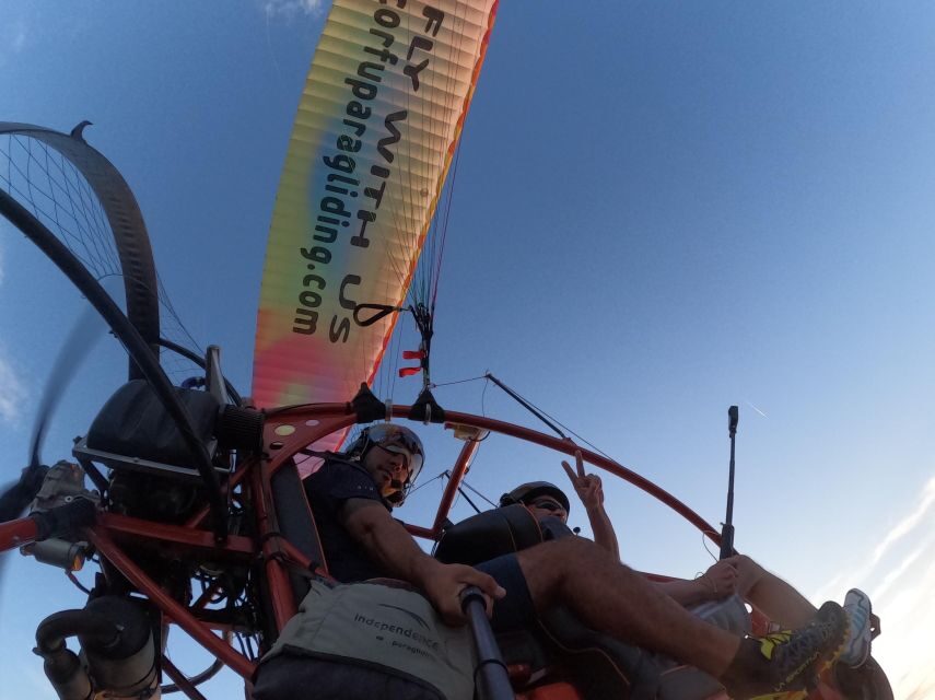 Paramotor Flight over Corfu's West Coast - Kontogialos and Glyfada From Above: The Views You’re Paying For