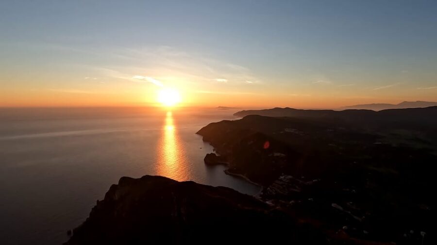 Paramotor Flight over Corfu's West Coast - What Happens During the 20 Minutes in the Air