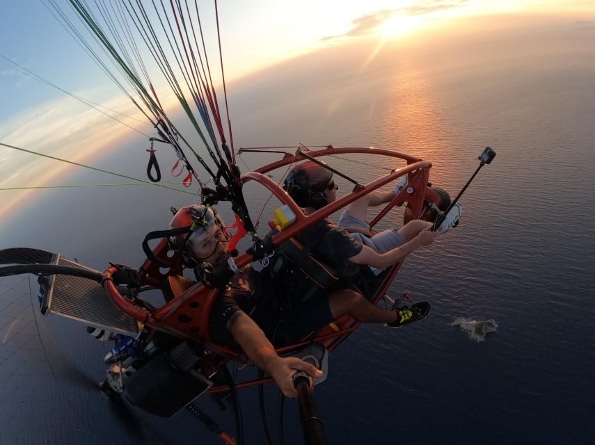 Paramotor Flight over Corfu's West Coast - Vatos Meet-Up and the Road Tip That Saves Time