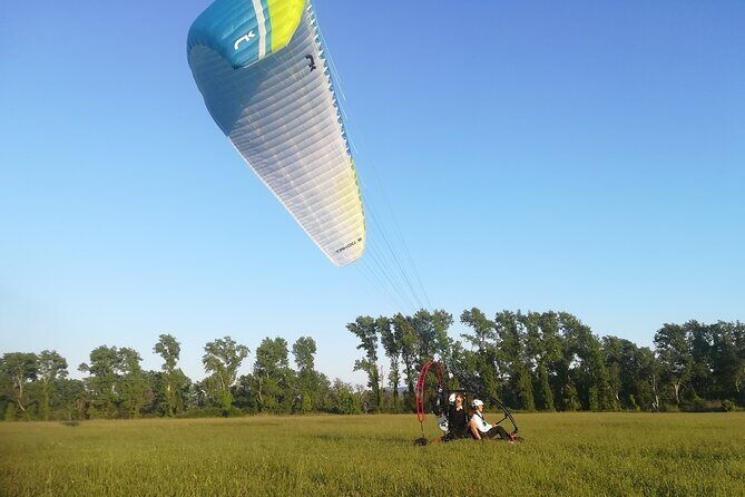 Paramotor Trike Flight at Corfu - Pelekas and Paleokastritsa: How the Air Route Improves the Views