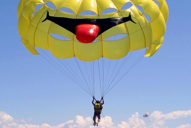 Parasailing - Meeting at Corfu Town Old Port (and Mandouki Pickup)