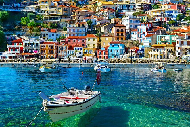 Parga & Sivota Islands Blue Lagoon Cruise from Corfu - Morning boat sightseeing: Corfu Town views you can’t fake