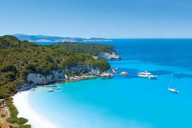 Paxos and Antipaxos Cruise from Corfu - Voutoumi Beach swim stop: short water time, big payoff