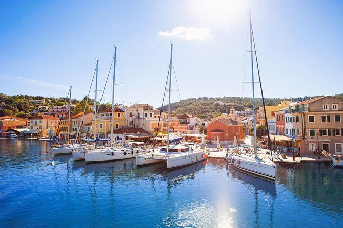 Paxos Antipaxos Blue Caves Cruise from Corfu - Getting Views of Corfu From the Water Before You Even Leave Paxos Behind