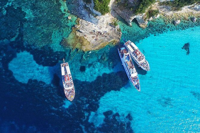 Paxos Antipaxos Blue Caves Day Tour from Corfu - Tour guiding and language support: what to expect