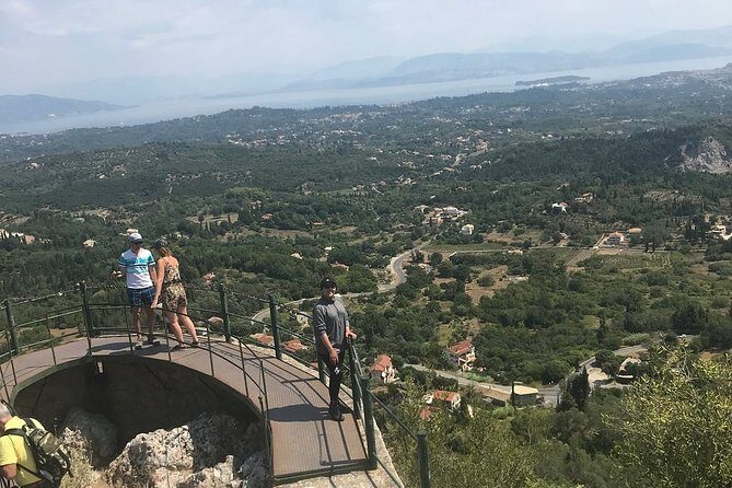 Private Corfu Custom Day Tour - Kaiser’s Throne at noon: a quick climb to big coast views