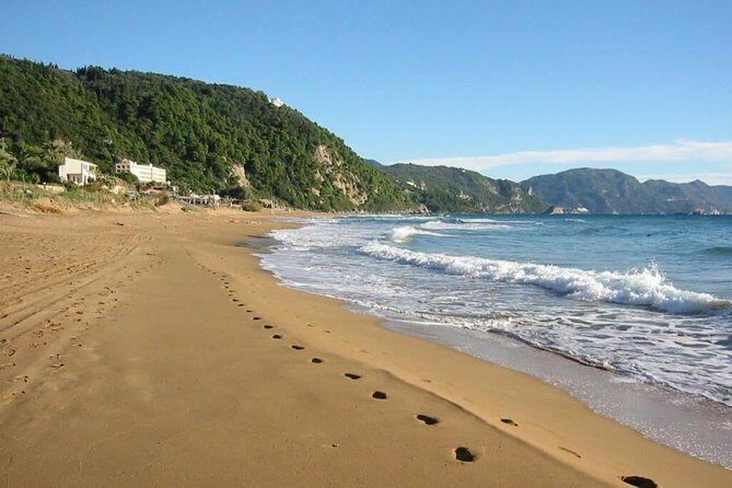 Private Corfu Tour- Glyfada & Paleokastritsa beach - Paleokastritsa Beach Time: Sandy Dreams vs Reality