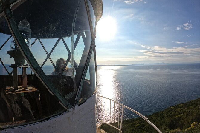 Private cruise Sunset Tour at the Syvota Lighthouse - Syvota sunset, private and focused on the lighthouse view