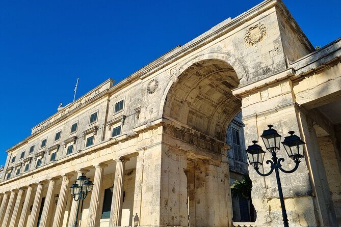 Small Group Corfu Walking City Tour - Old Fortress area views: built in the 14th century, still shaping the city