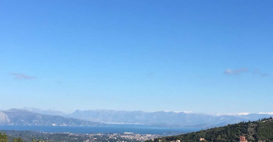 South Corfu Premium 4x4: Villages, Views & Flavours - Agioi Deka photo stop and the Pantokrator Monastery viewpoint
