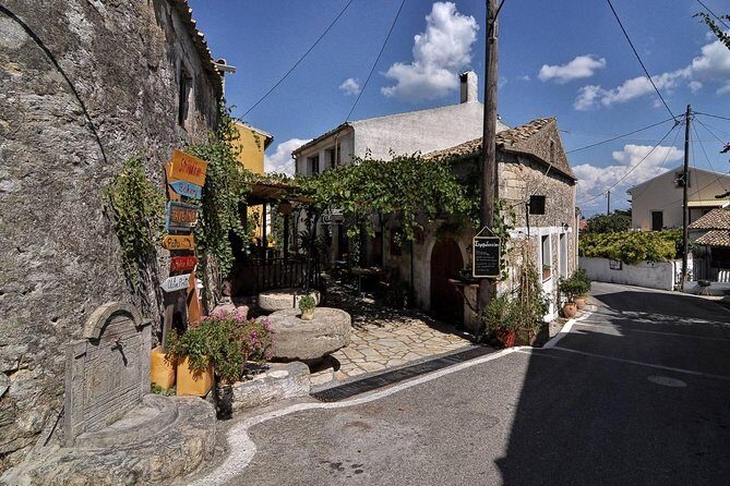 Vespa Scooter Tour "Off the beaten path Local Villages " 3-hour scooter tour - Kouramades village: old mansions and palm-and-bougainvillea charm