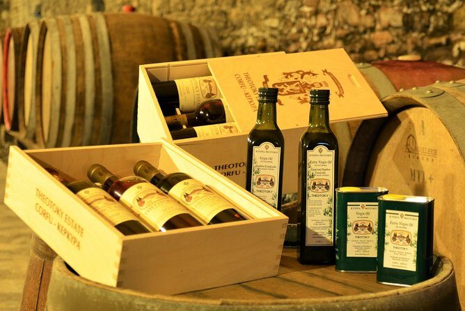 Winery tour with Wine and Olive tasting in Corfu - Olive oil tasting and snack pairing: choose it if you like food